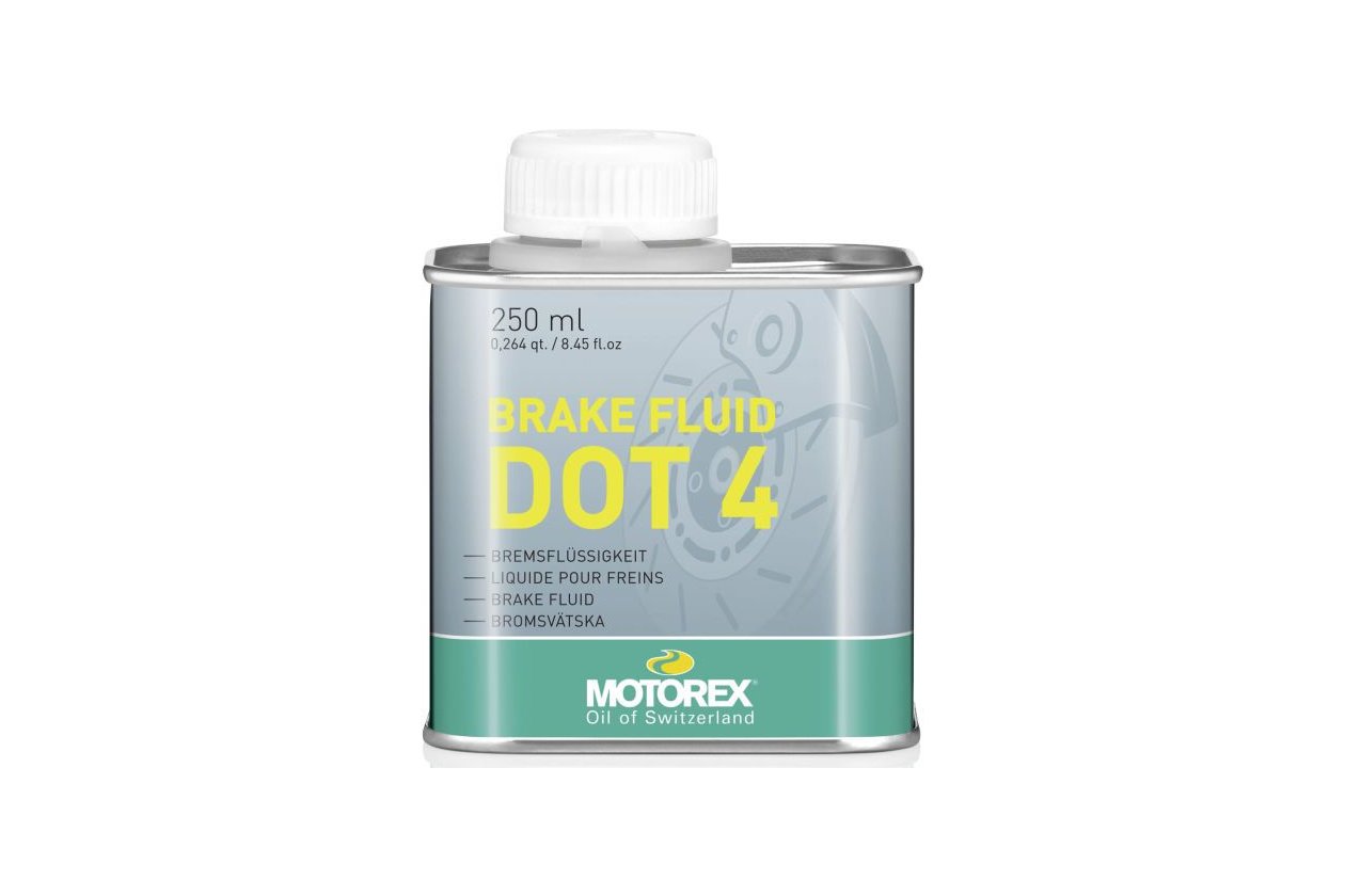 MOTOREX Brake Fluid Dot 4 Bremsflu00fcssigkeit - 250 ml