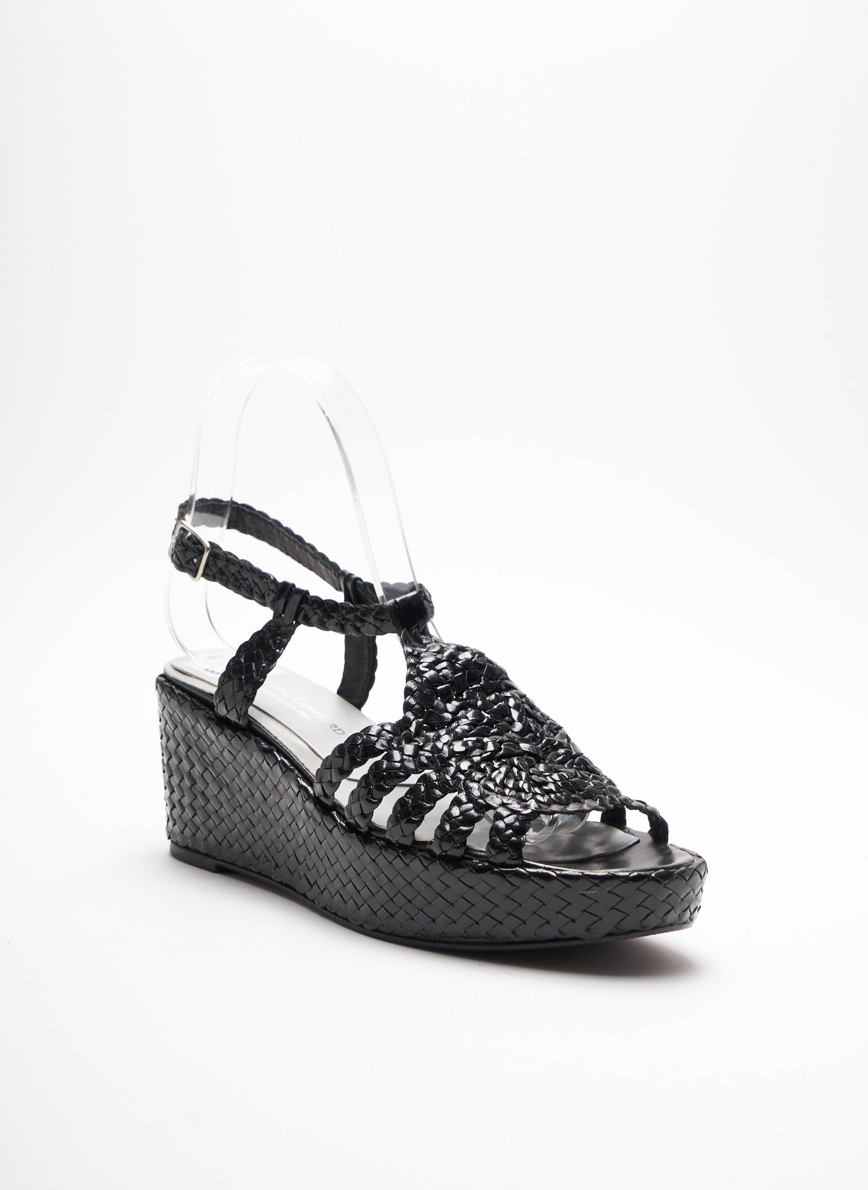 Stephane Gontard Sandales Nu Pieds Femme couleur noir