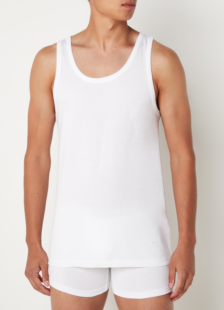 Lot de 3 débardeurs en coton HUGO BOSS