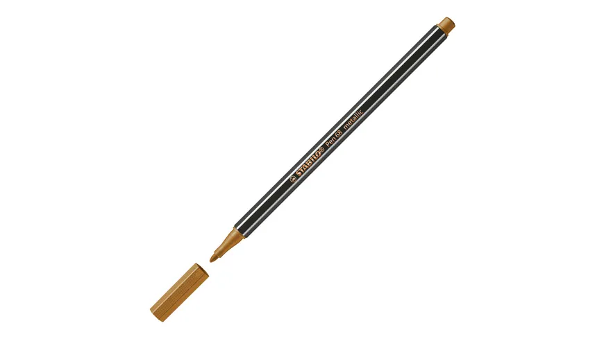 STABILO® Premium Metallic-Filzstift - STABILO Pen 68 metallic - Einzelstift - kupfer kupfer