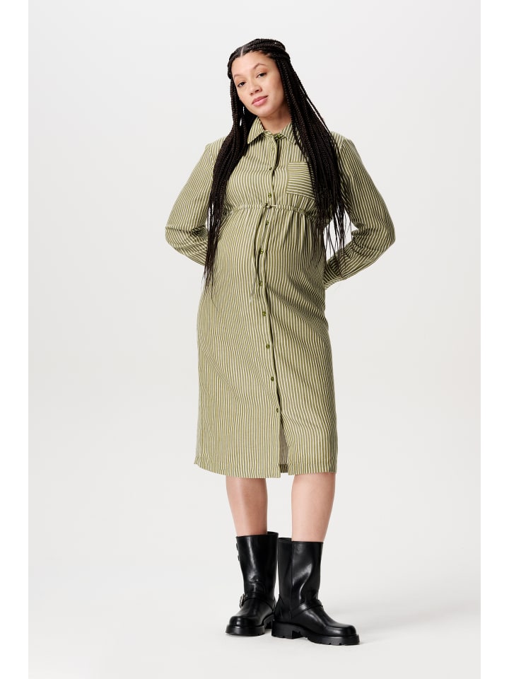 Noppies Still-Kleid Vaala in Sphagnum Stripe günstig kaufen