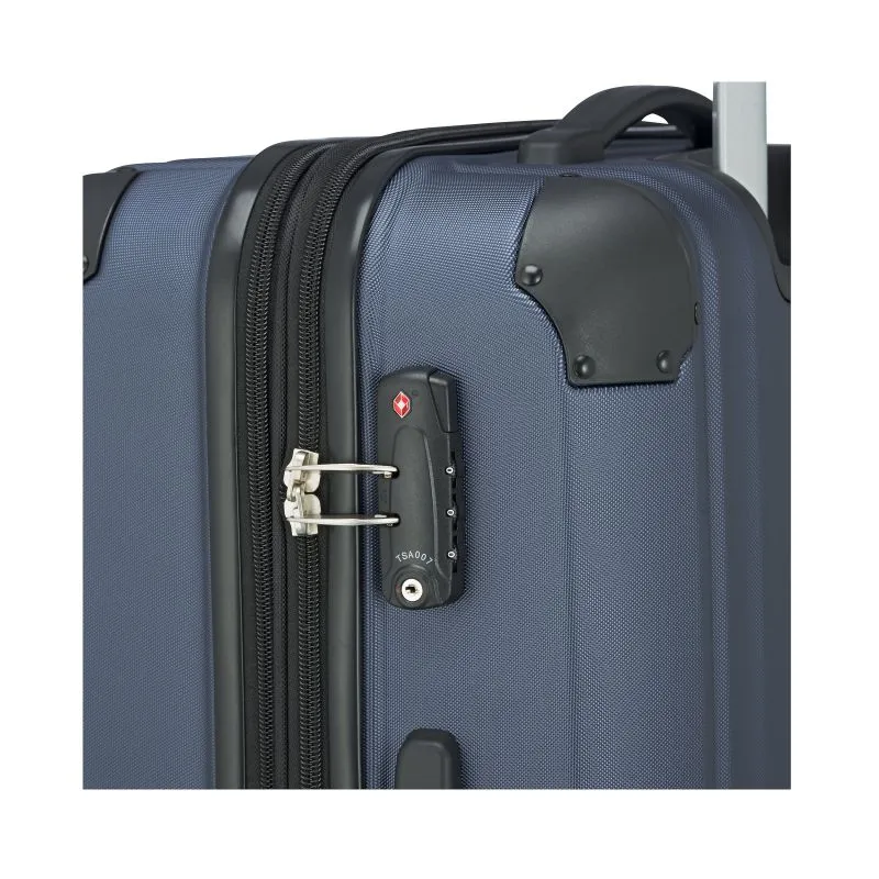 Travelite City Trolley mit 4 Rollen M 68cm EXP 78 Liter - Marine