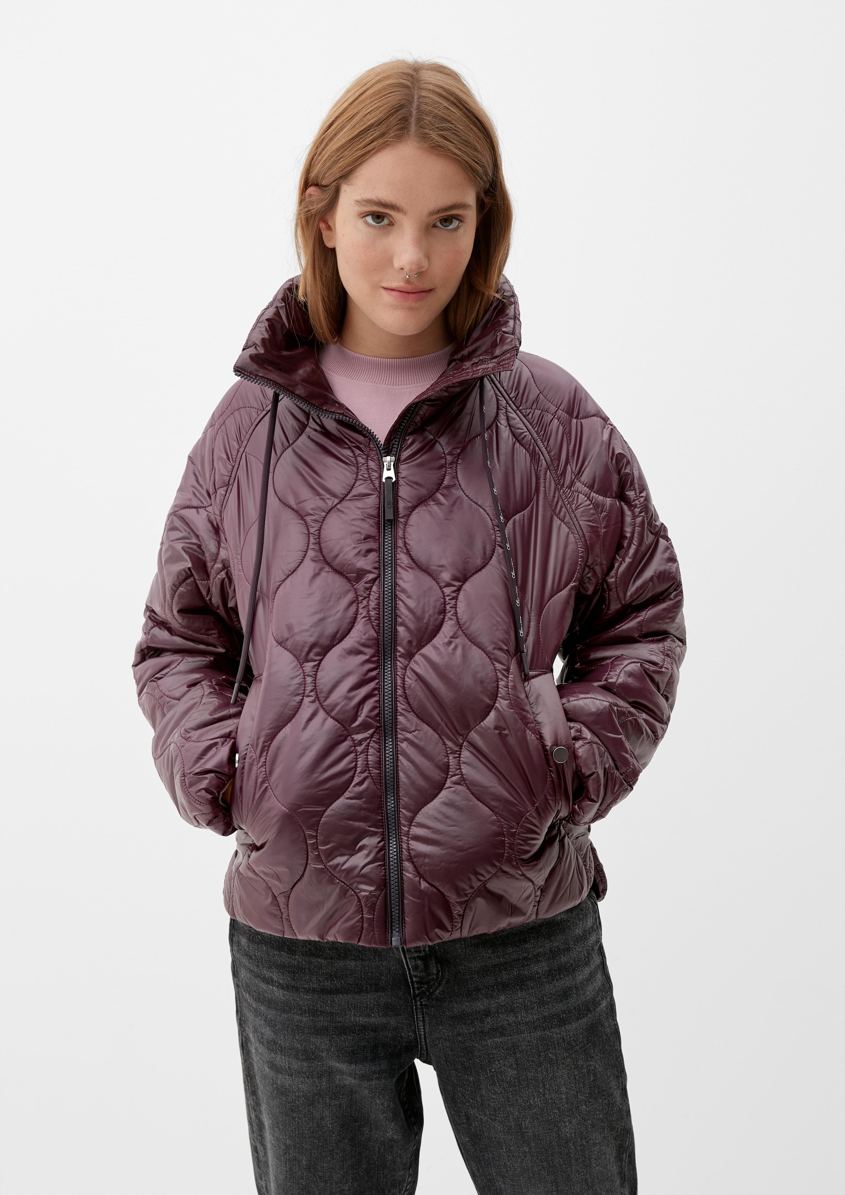 Steppjacke mit Stehkragen  2116107-4988