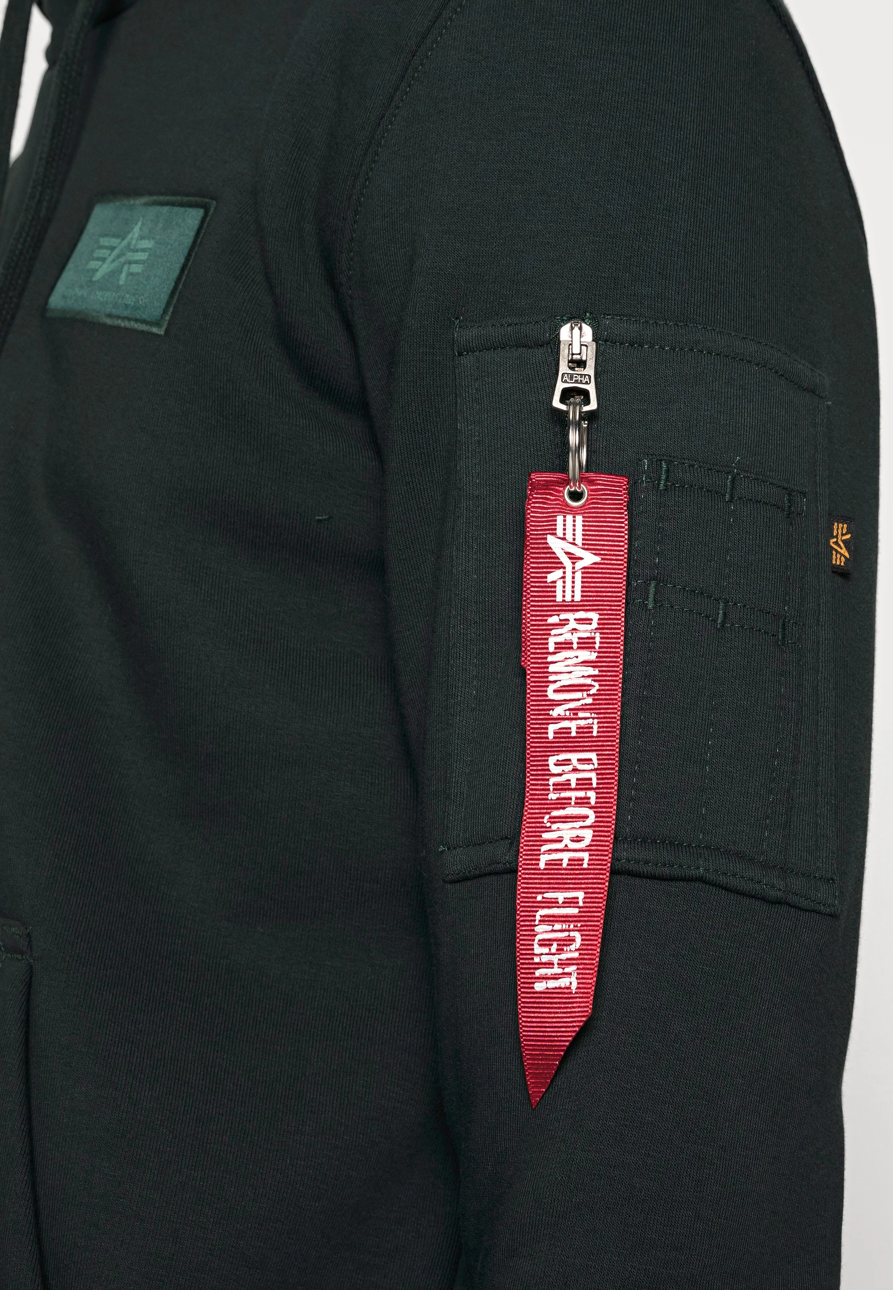 Sudadera con capucha Alpha Industries BACK PRINT