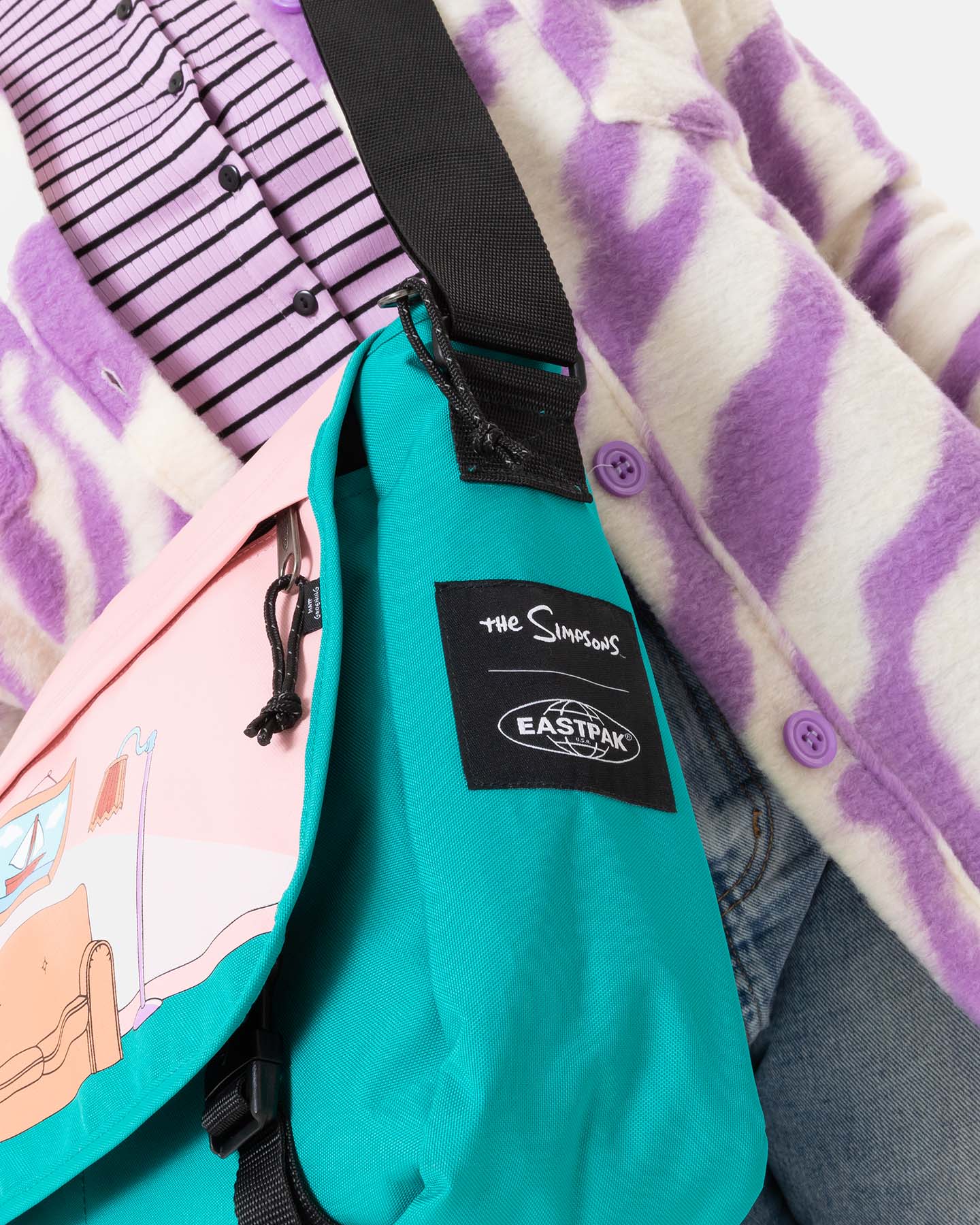 Tracolla Eastpak Delegat+ Sofa Simpsonowie EK00026E7A51