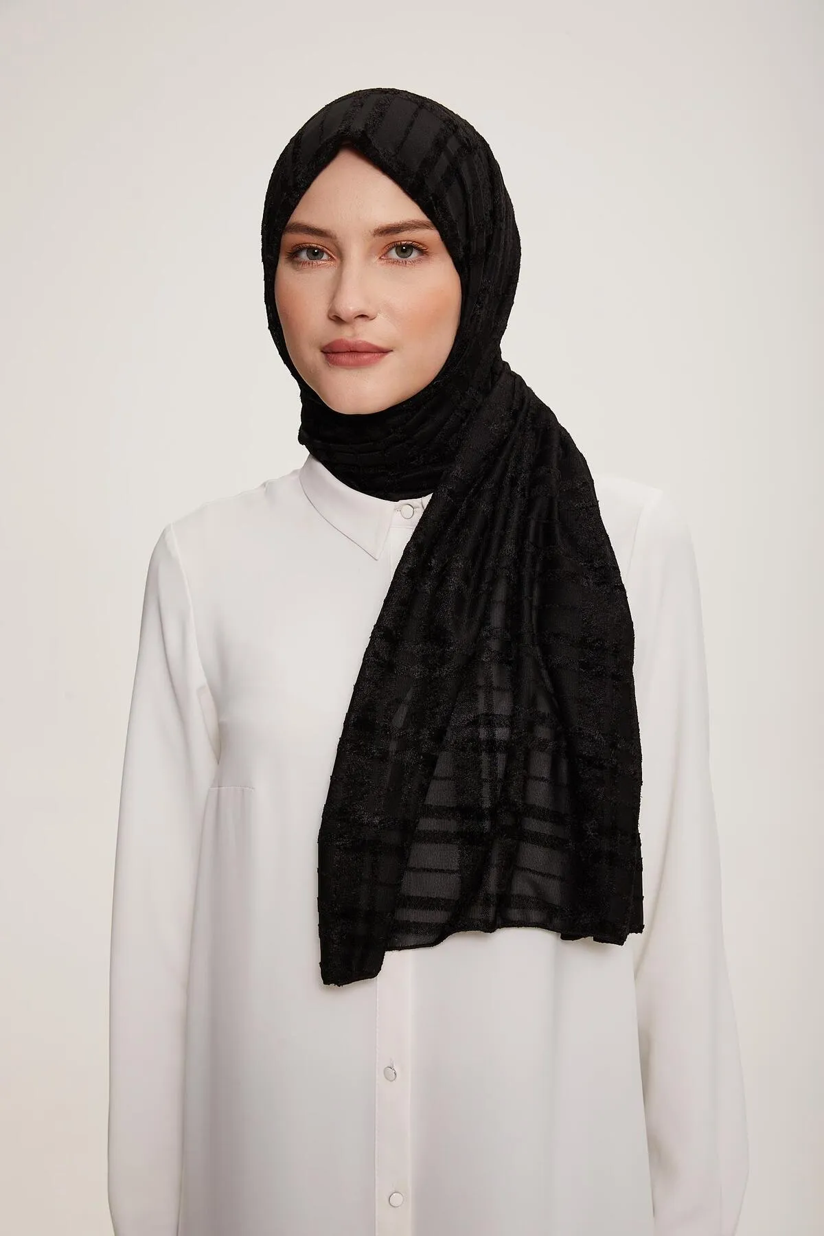 Armine  Trend Strickschal 3 - Ats3or-01 - Schwarz