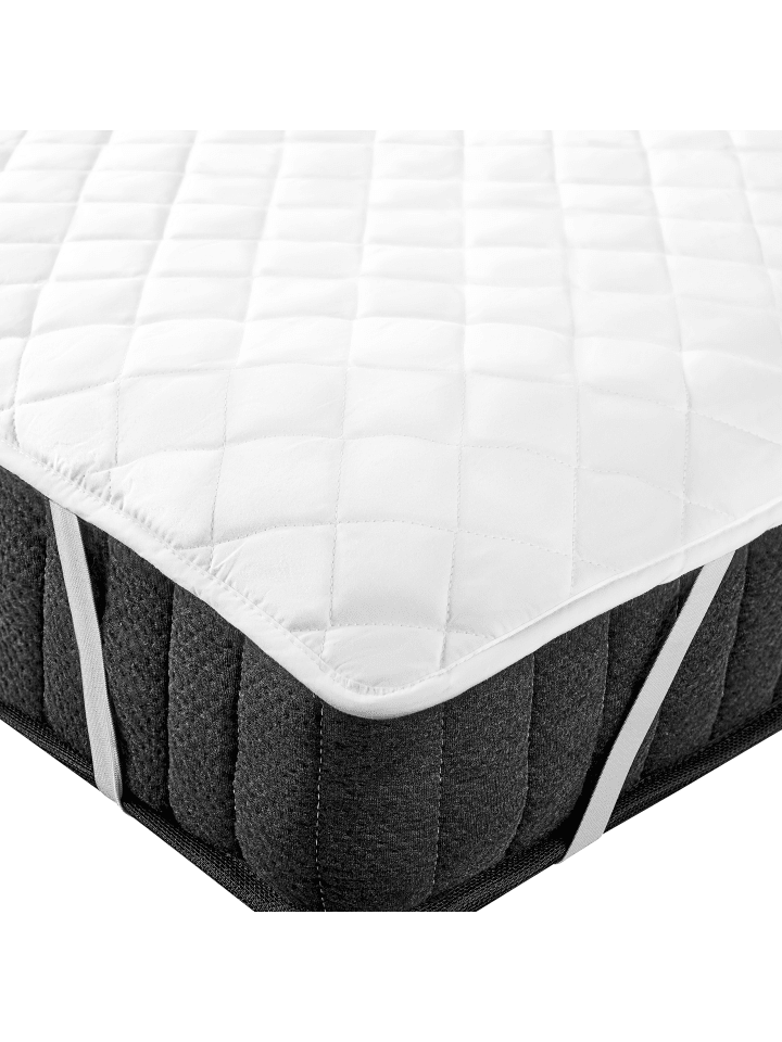 Beliani Topper ALMANZOR in Weiß - (W) 200 x (H) 1 x (L) 160 cm günstig kaufen onesize