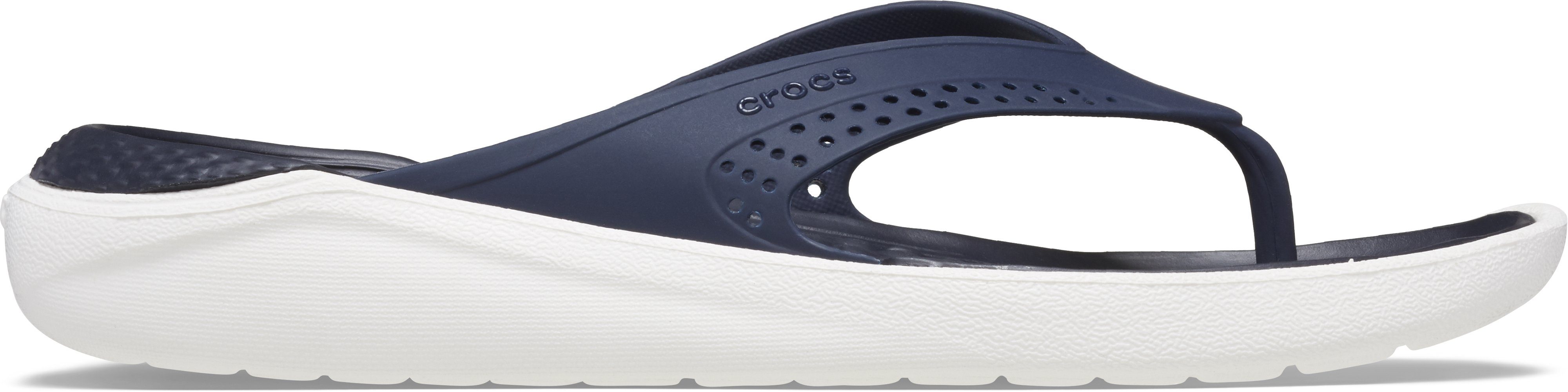Crocs Lite Ride Flip Badezehentrenner mit weichem Zehensteg