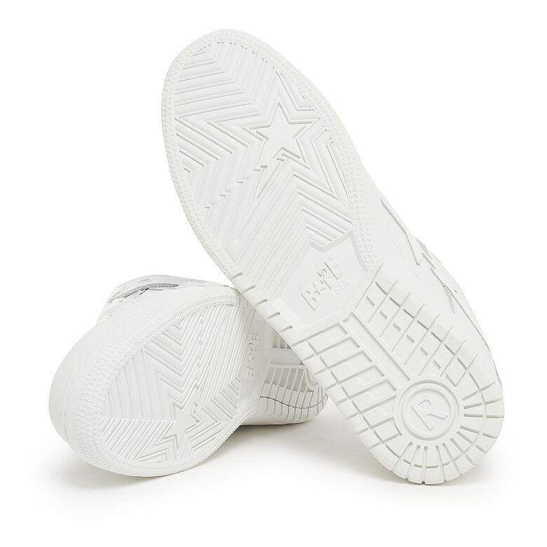 A Bathing Ape Bape SK8 Sta #3 M1 white