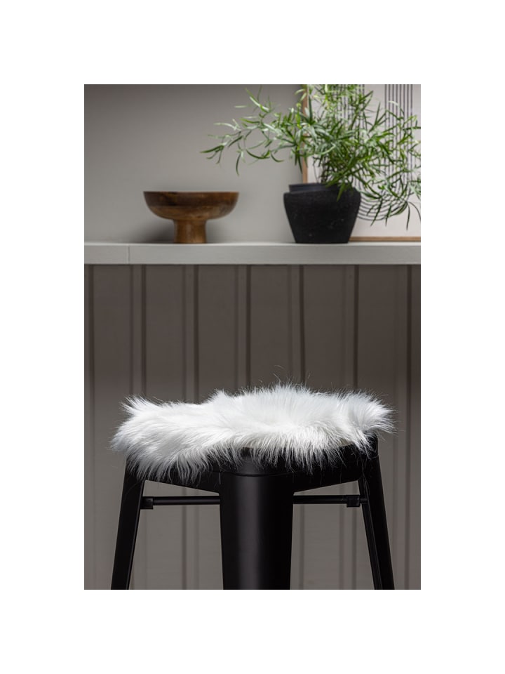 ebuy24 Kunstfell Katy Weiß 34 x 34 cm günstig kaufen onesize