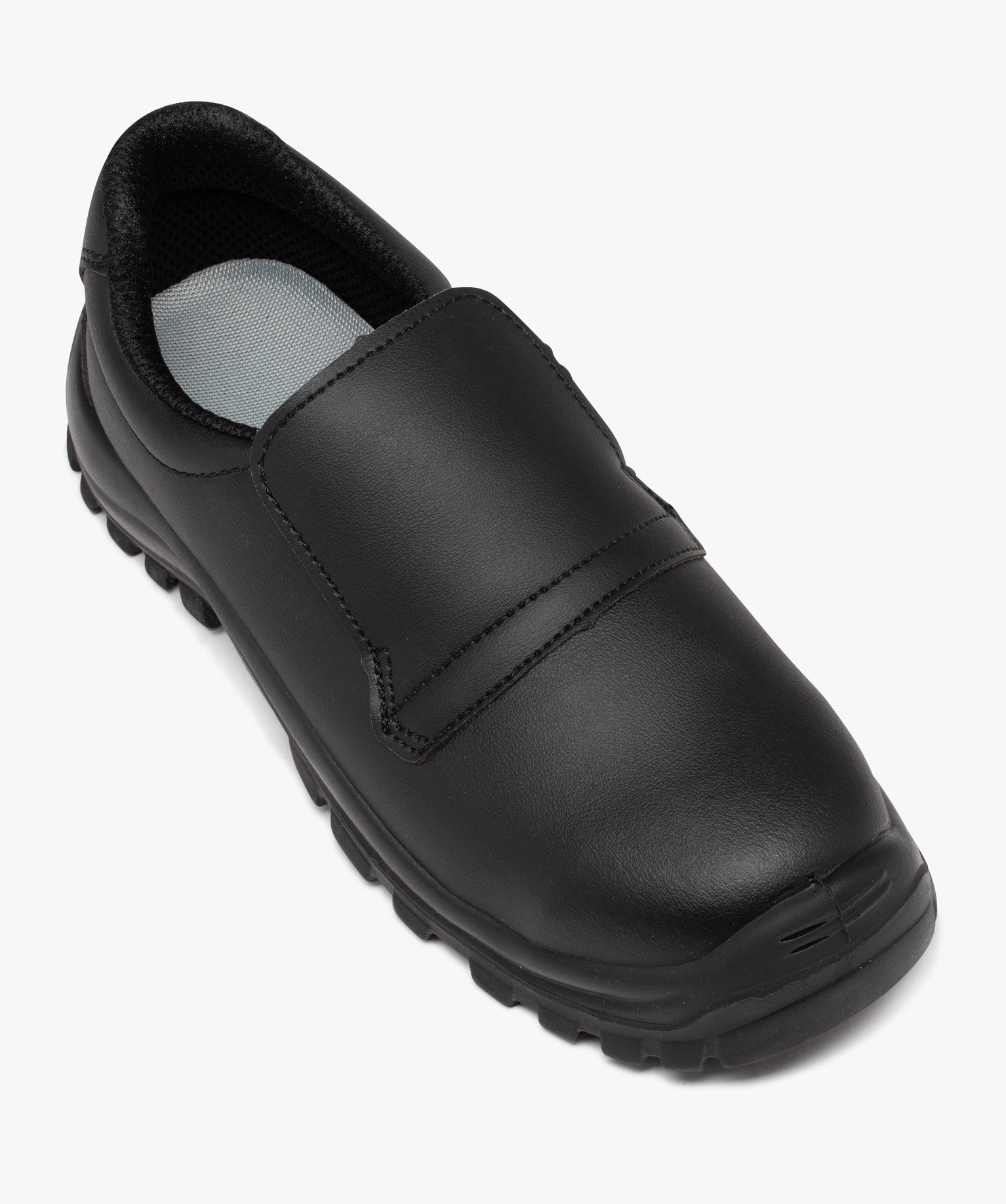 Chaussures de sécurité homme unies à enfiler avec col él... noir | GEMO