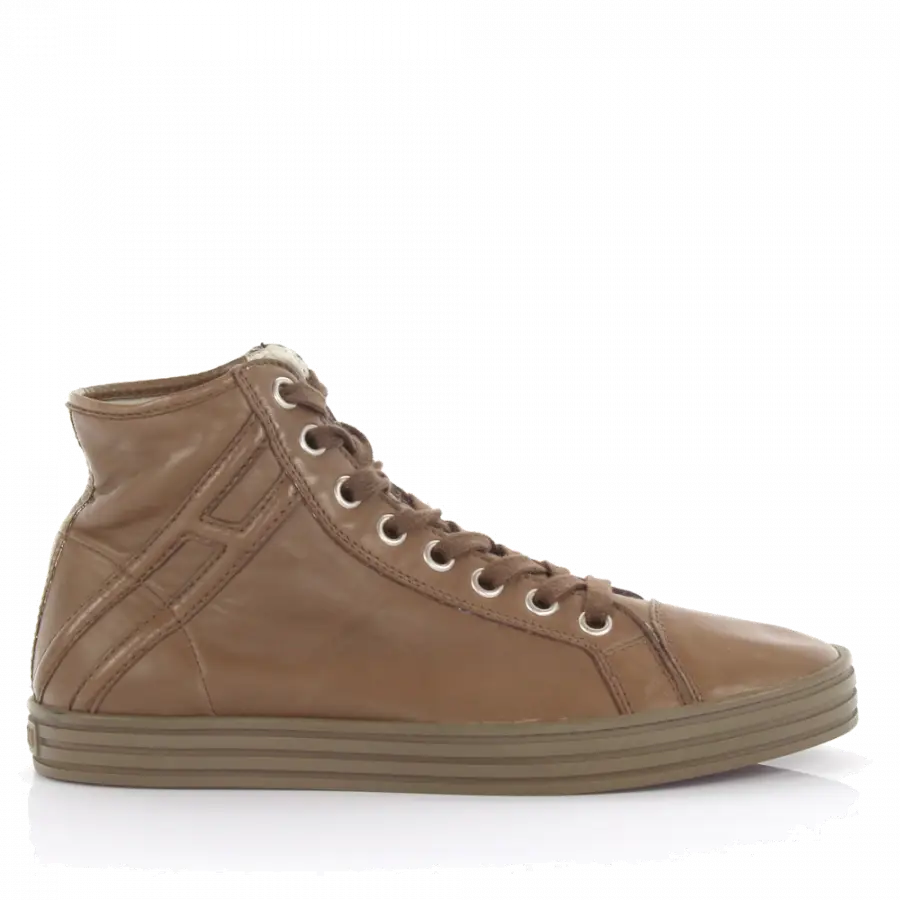 Hogan - Sneaker high R141 Nappaleder - braun