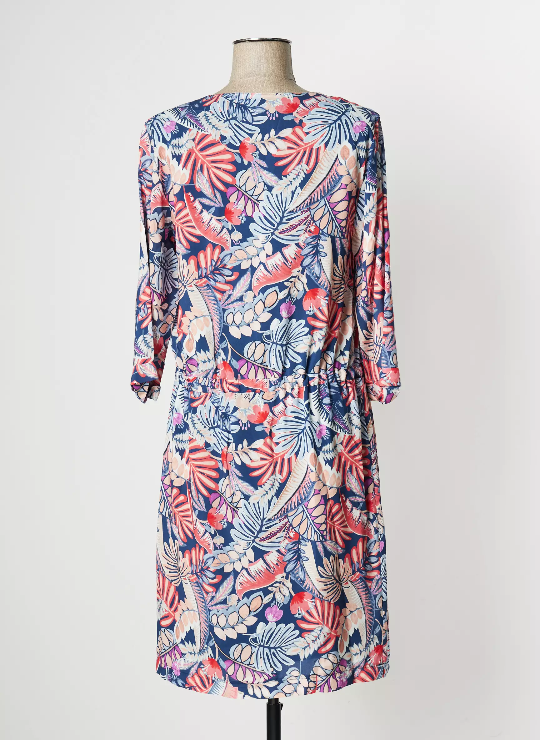 Griffon Robes Mi Longues Femme couleur bleu