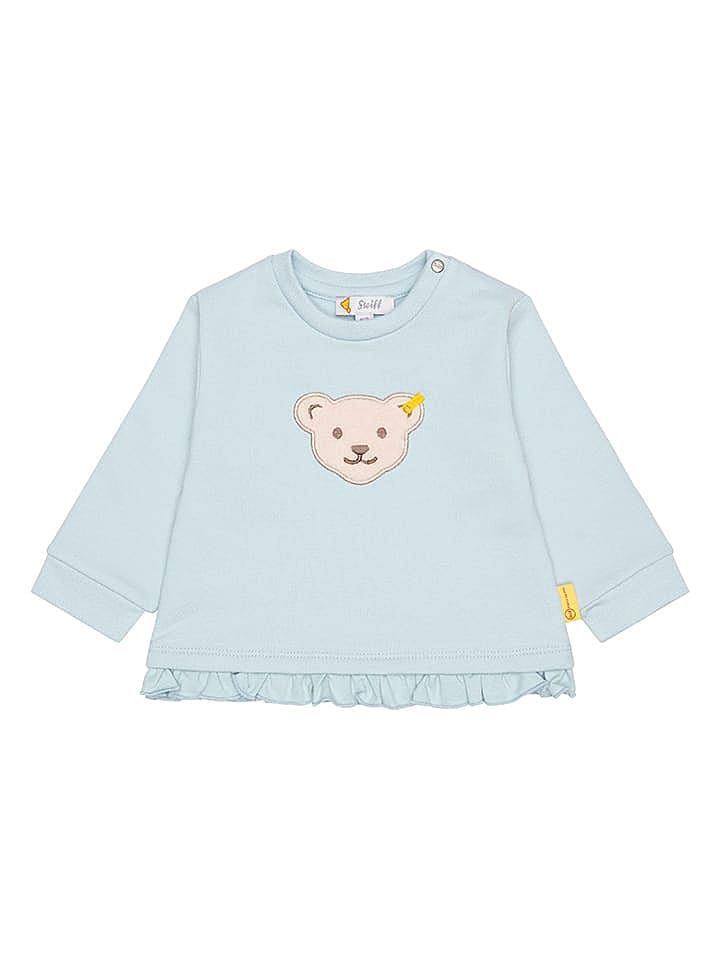 Steiff Sweatshirt in Hellblau günstig kaufen 80
