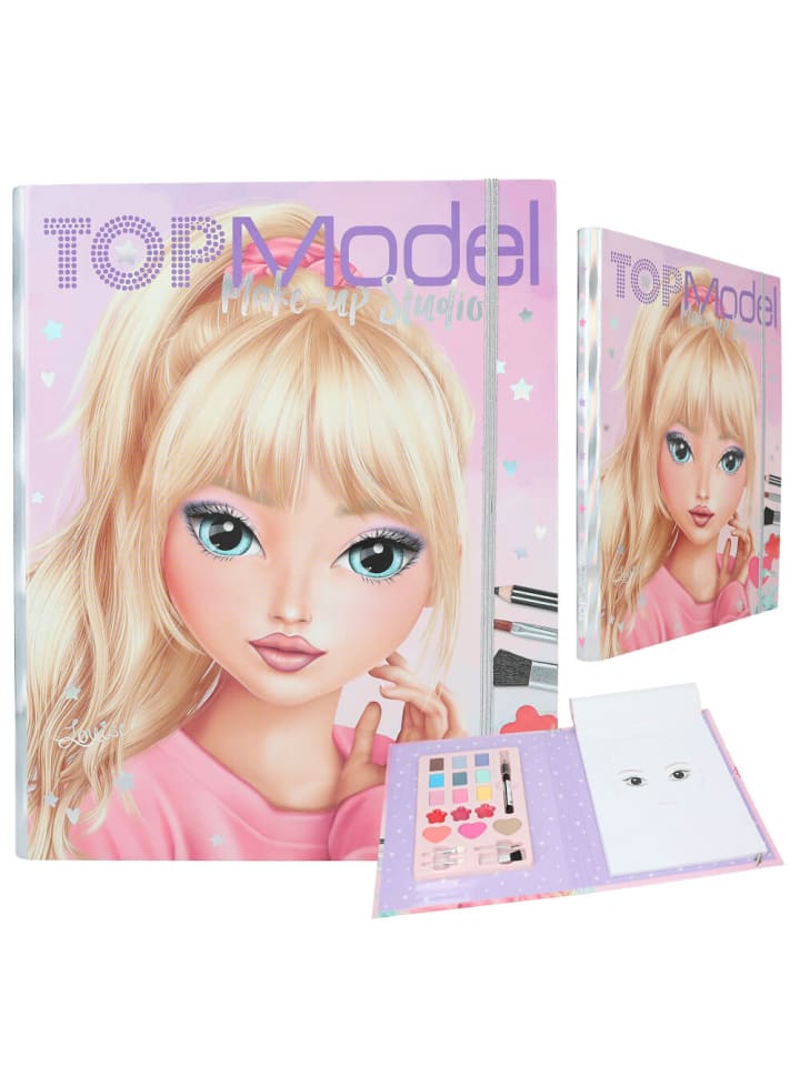 Topmodel Make Up Studio Creative Mappe mit Vorlagen und Schminke, 6-14 Jahre günstig kaufen onesize