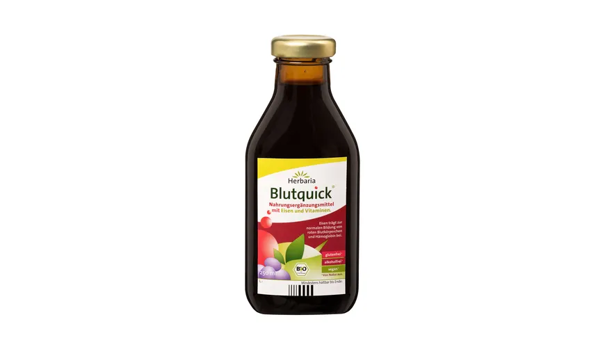 Herbaria Blutquick bio 250 ml