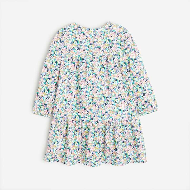 Robe fleurie bébé fille violettete Catimini