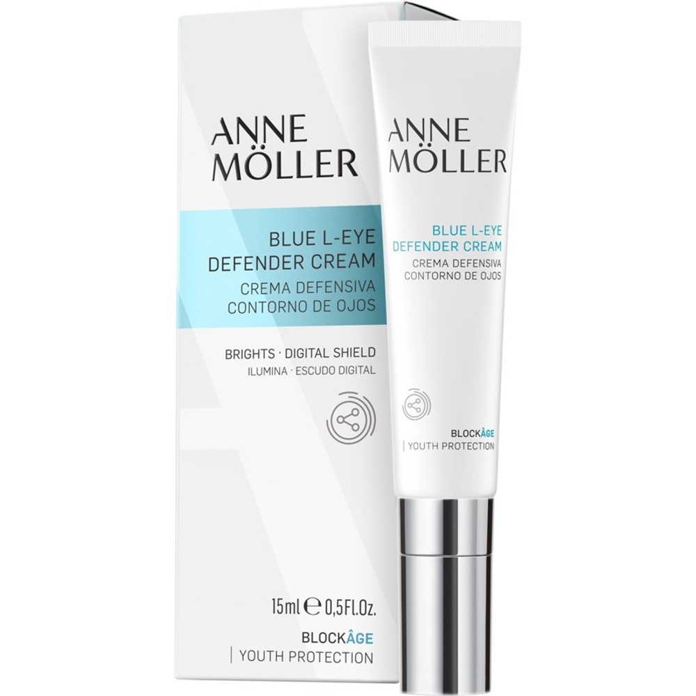 Anne Möller Anne Möller Blockâge Blue L-Eye Defender Cream, Crème pour les yeux, Femmes, Tous soin des yeux