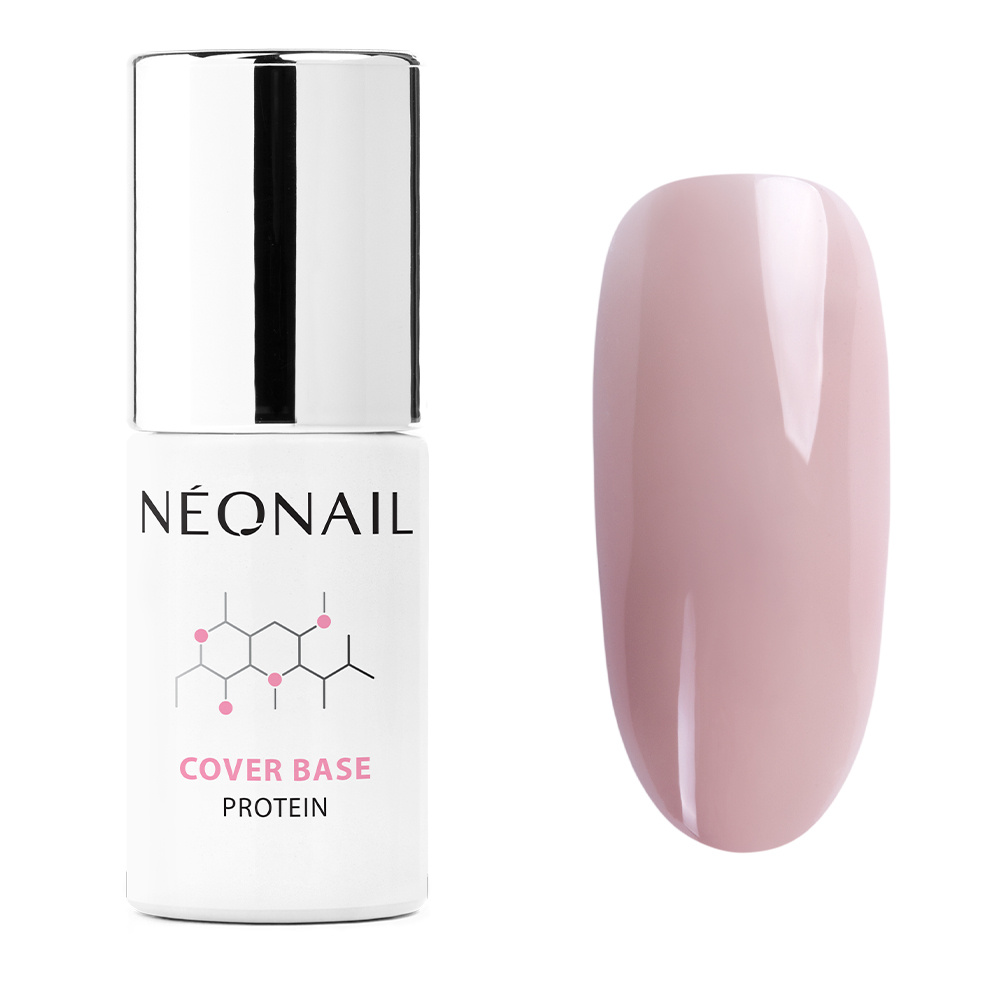 neonail Cover Base Protein Soft Nude VERNIS SEMIPERMAMENT