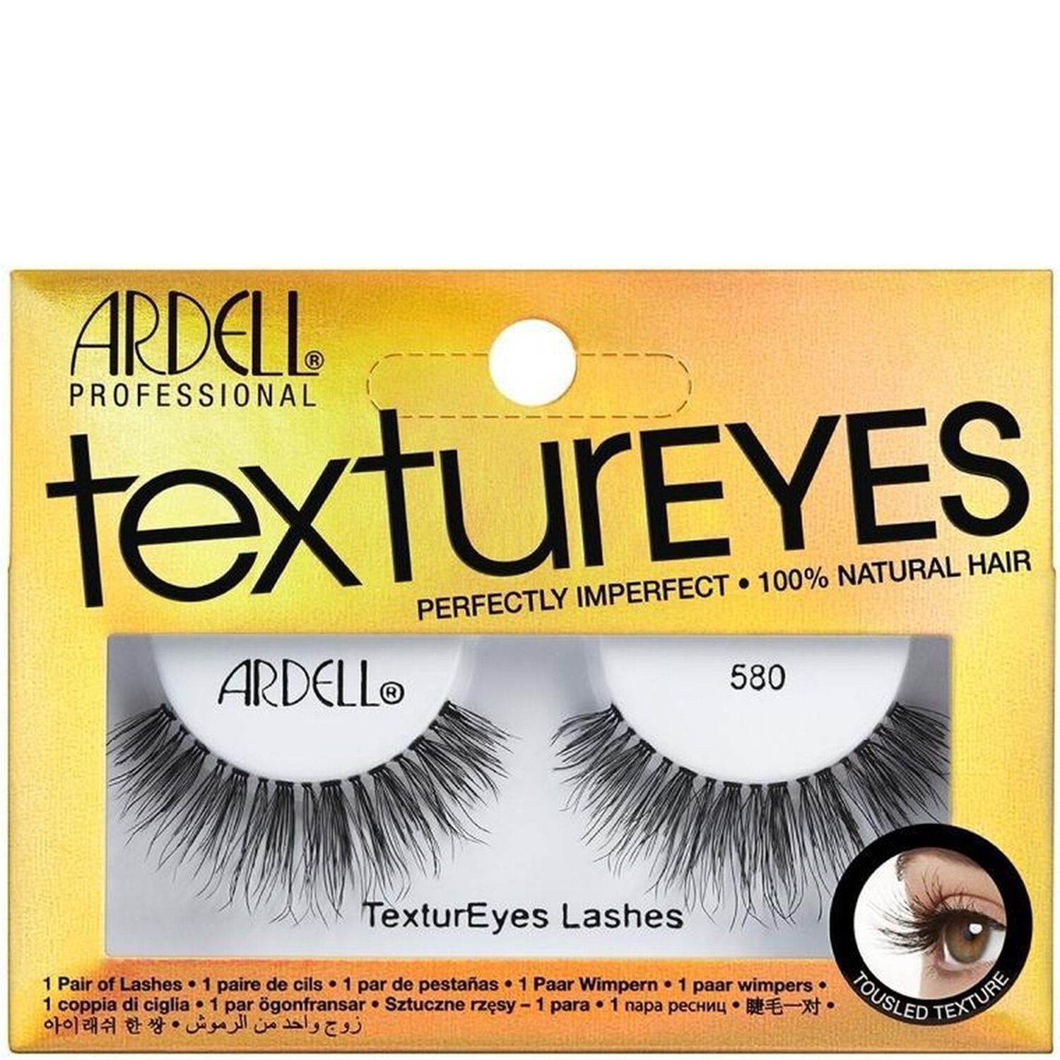 Ardell Textureyes Lashes Faux Cils cheveux texturés 100% naturels 580