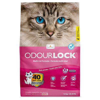 ODOURLOCK Katzenstreu Babypuder