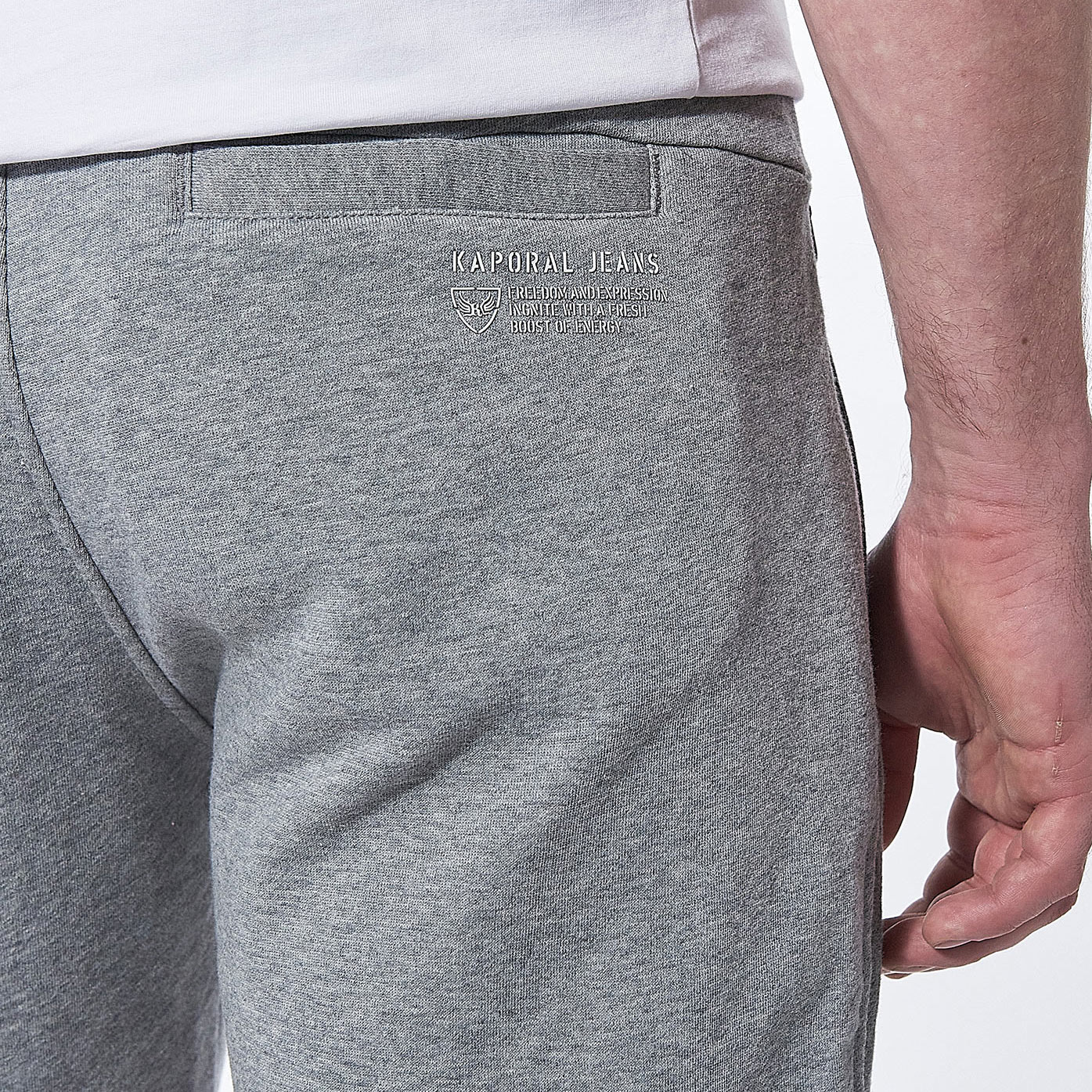 NEGUI  Short jogging gris Homme