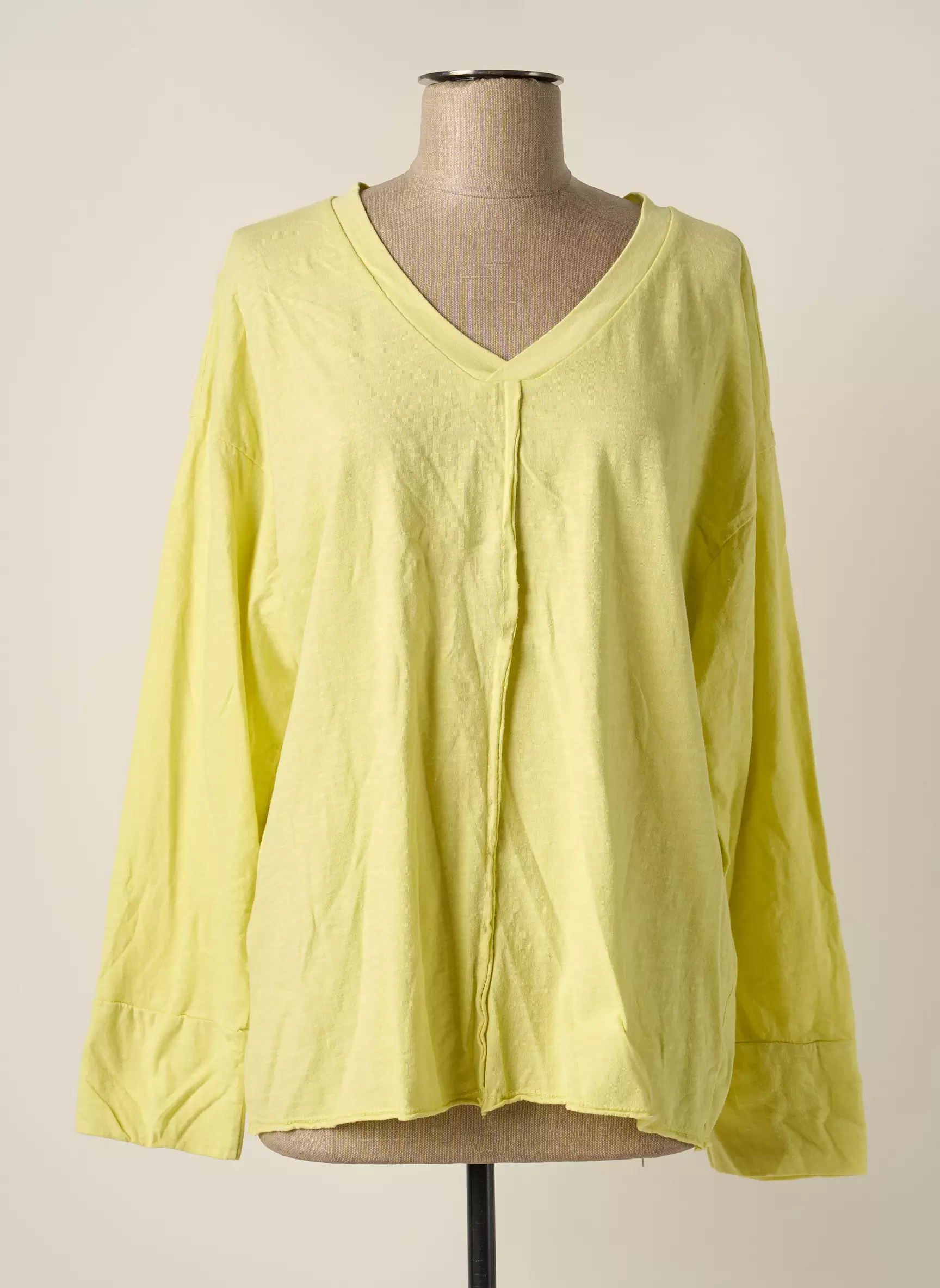 Wiya Tshirts Femme couleur jaune