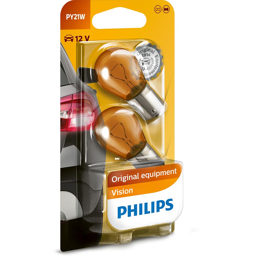 Philips Glühlampe PY21W Masterlife, 24V, 1 Stück - ATU
