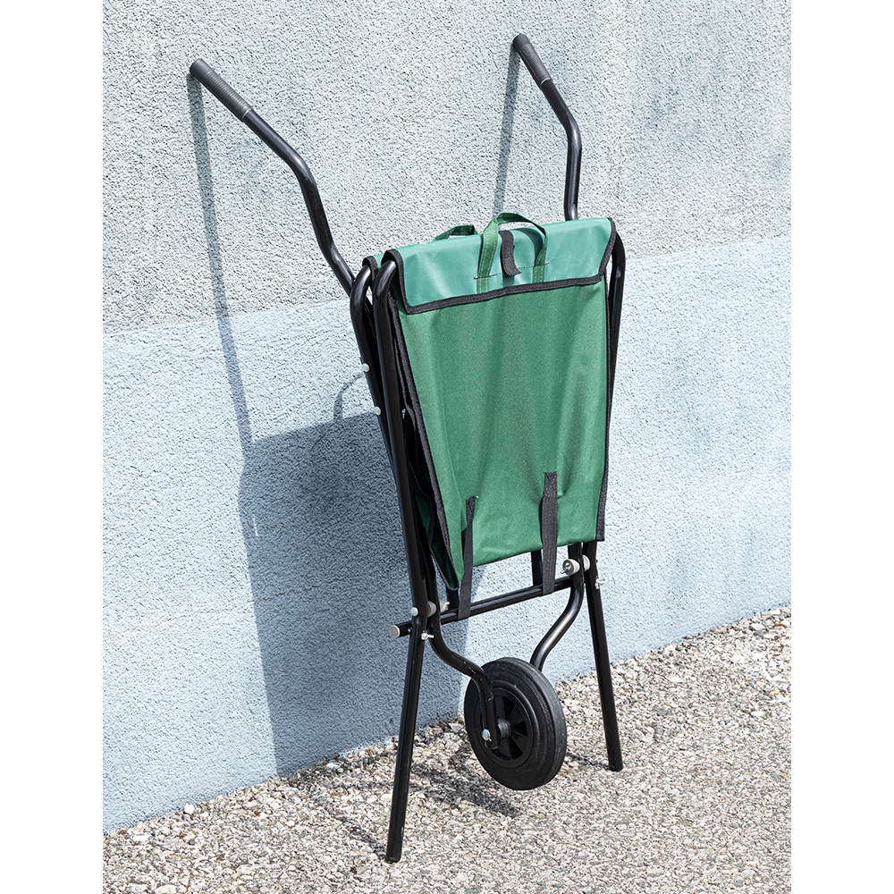 Green Yard faltbare Schubkarre - ca. 112 x 66 x 64 cm