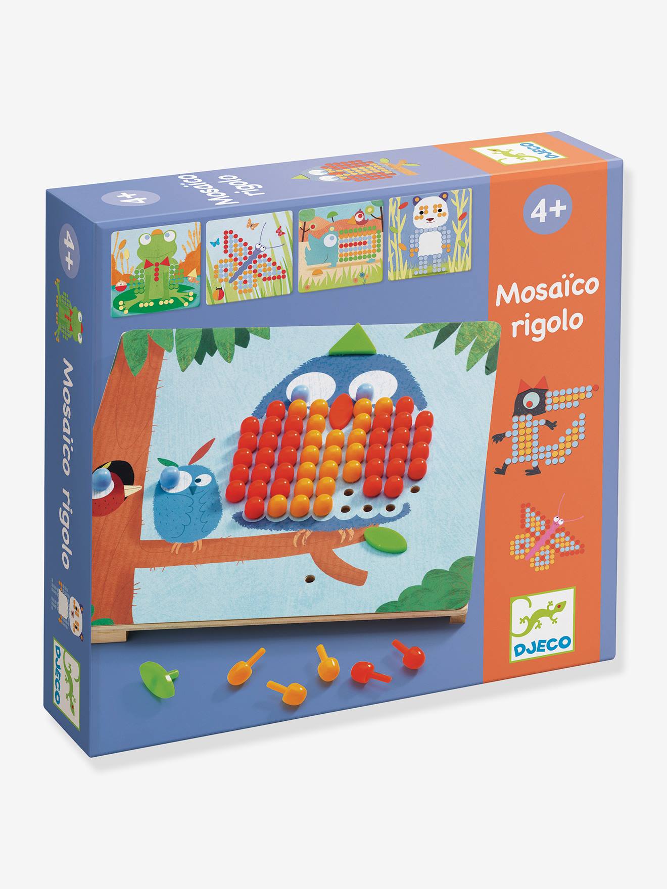 Mosaico Rigolo DJECO bleu