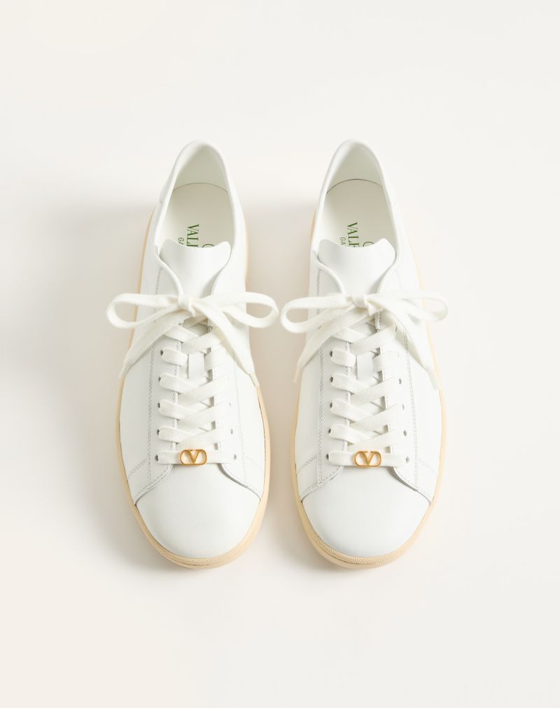 Baskets Royco en cuir de veau nappa