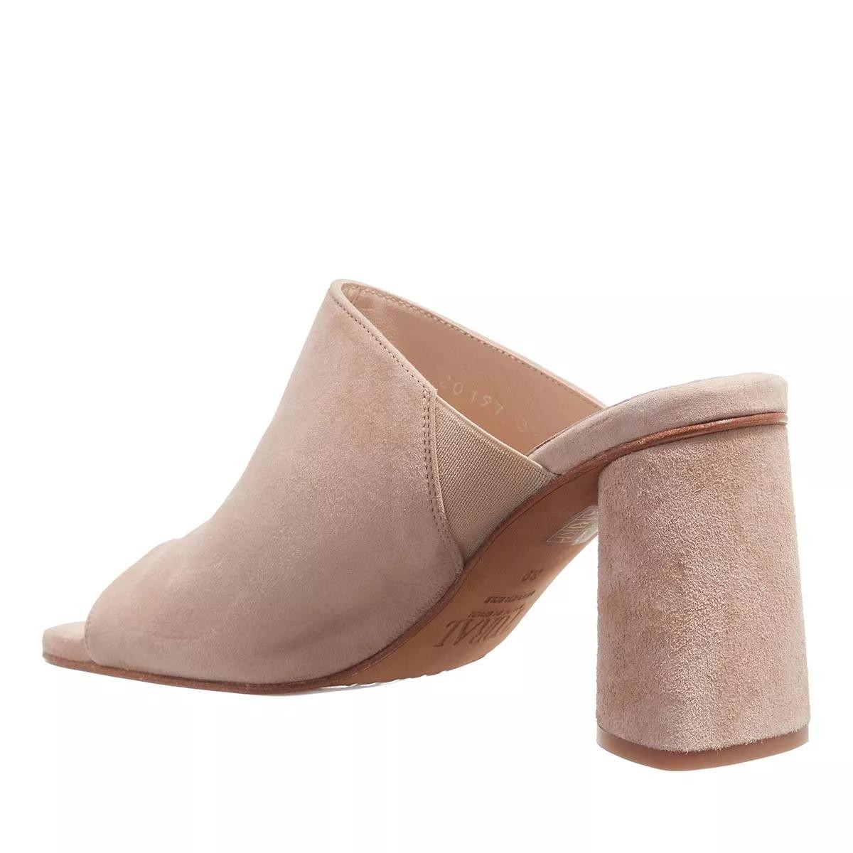 TORAL Plateau Sandalen taupe Mule