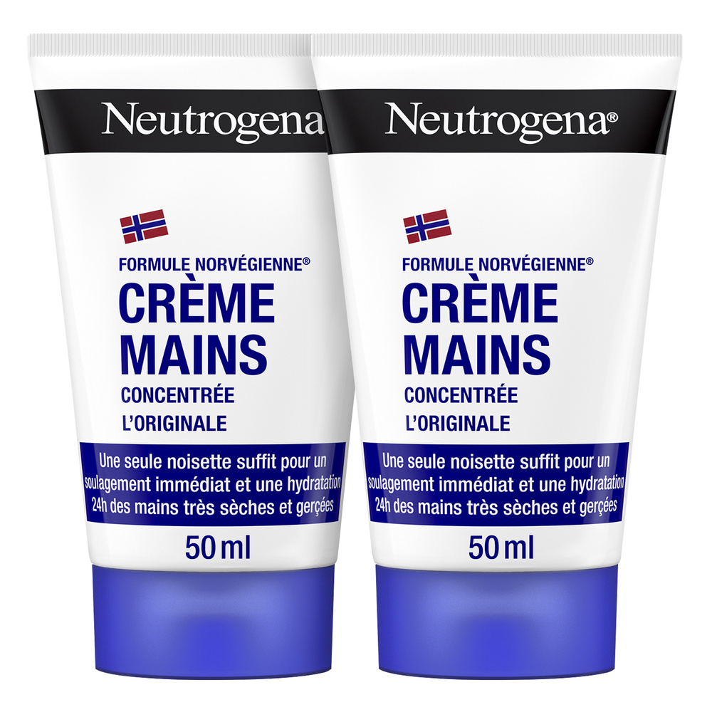 neutrogena Neutrogena Duo Crème Mains Concentrée L'Originale 2 x 50 ml Crème