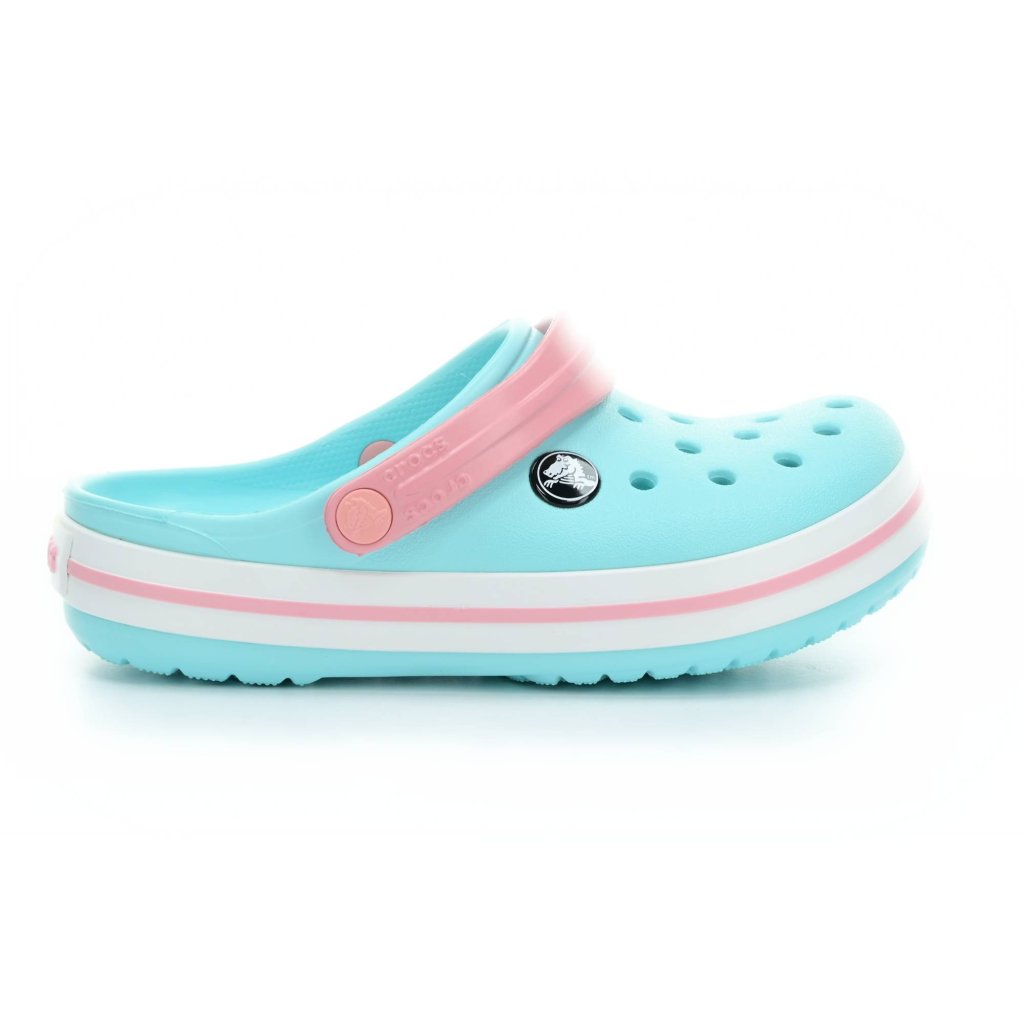 Crocs Crocband Clog K - Ice Blue / White Pantoffeln