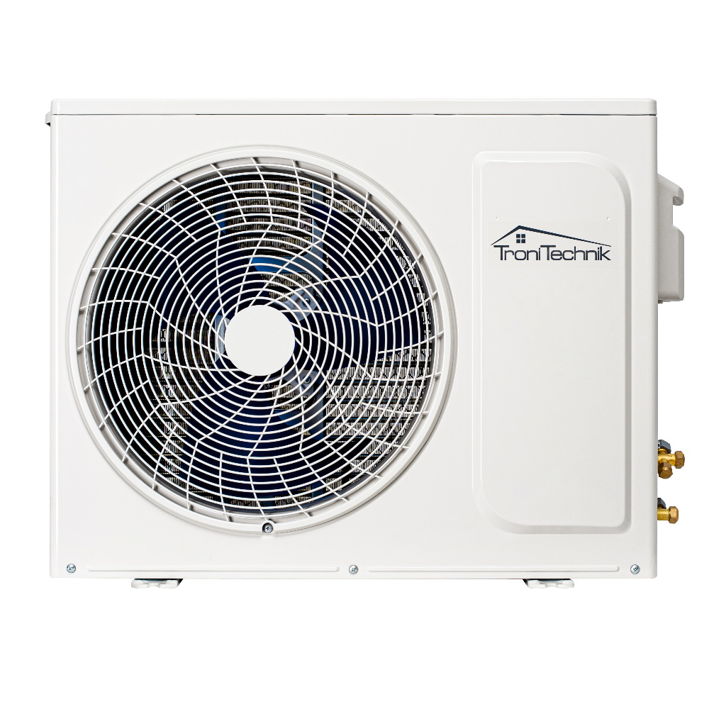 TroniTechnik TroniTechnik Reykir Split Klimagerät Klimaanlage mit 12000 BTU, inkl. ZBH und Reinigung