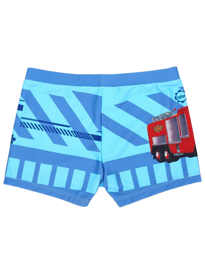 Feuerwehrmann Sam  Feuerwehrmann Sam Badehose in blau günstig kaufen