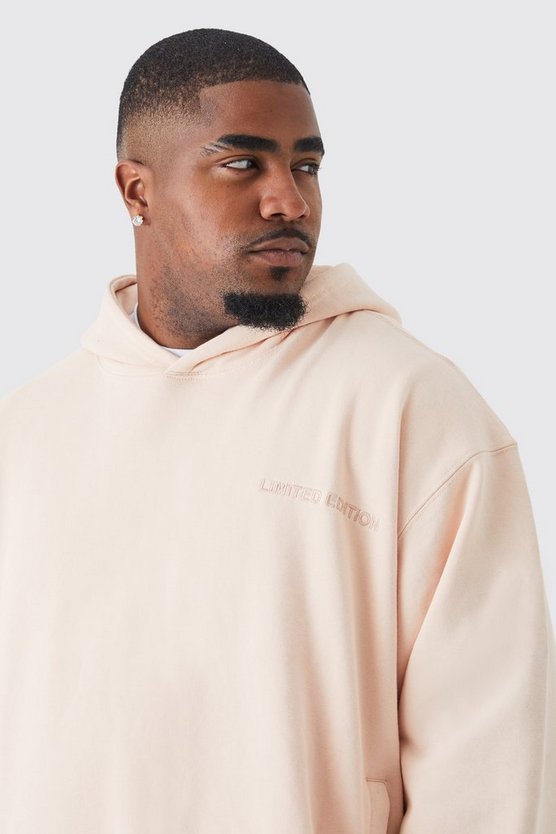 Plus kastiger Oversize Hoodie