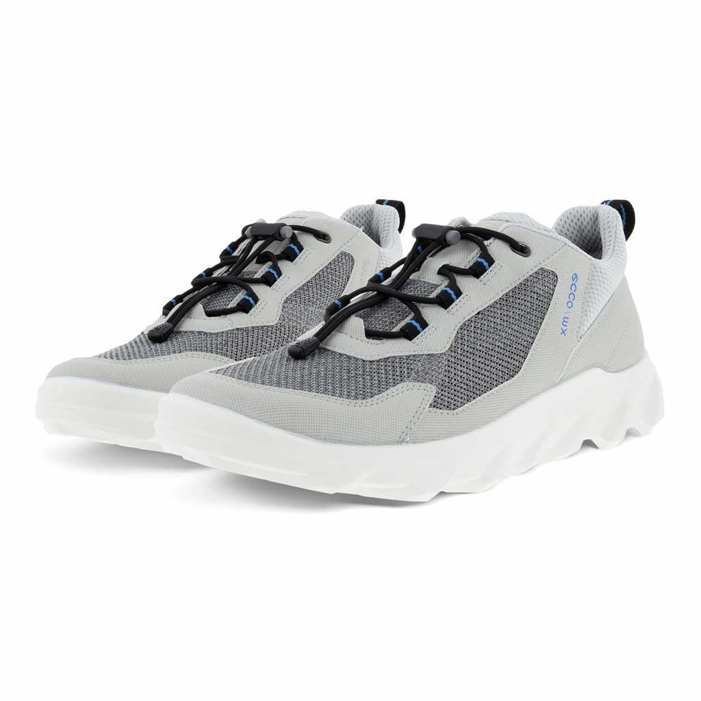 ECCO Freizeit Schnürer grau MX M Low
