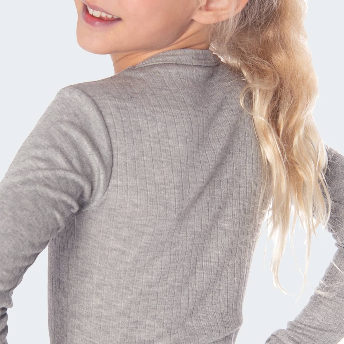 Black Snake Cuddle Grau 2-Pack Kinder Thermounterwäsche Set