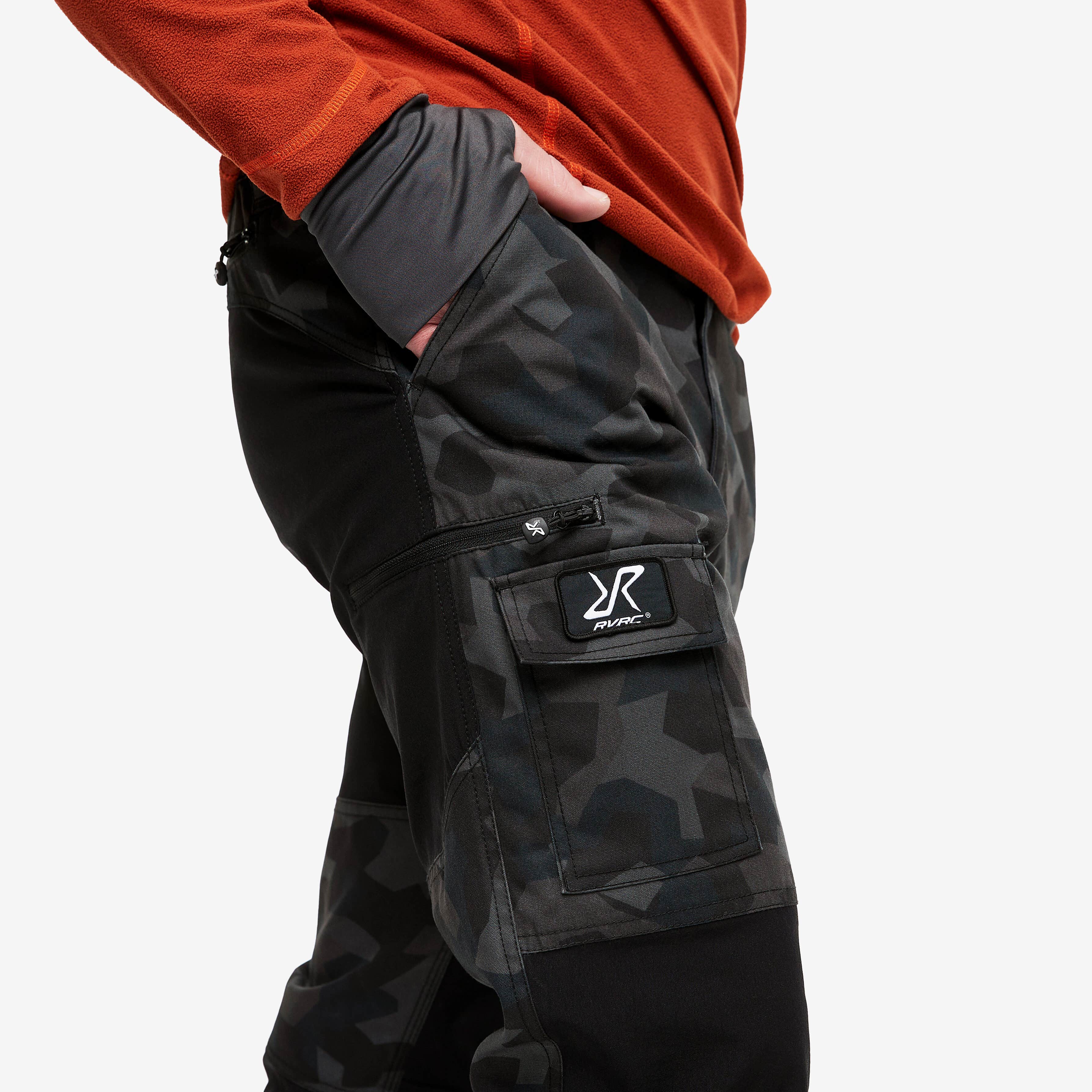 Nordwand Pants Homme Anthracite Camo