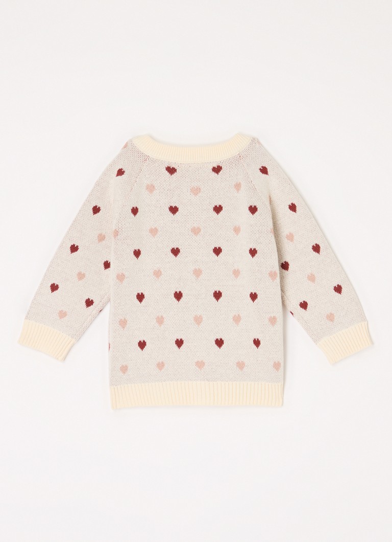 Vestă tricotată fin din bumbac organic Lil' Atelier NBFSaran