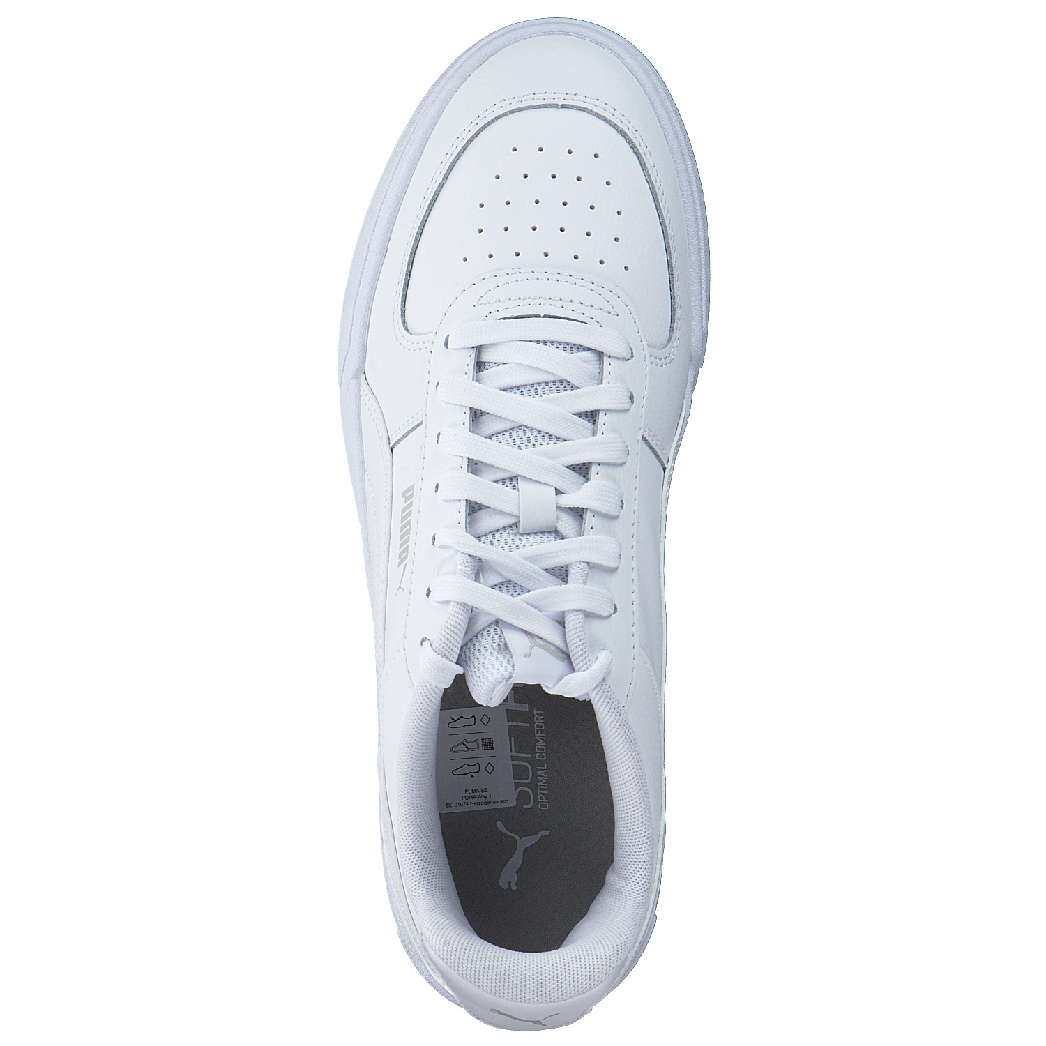 Puma Caven 380810, Sneakers Low, Herren, White/White