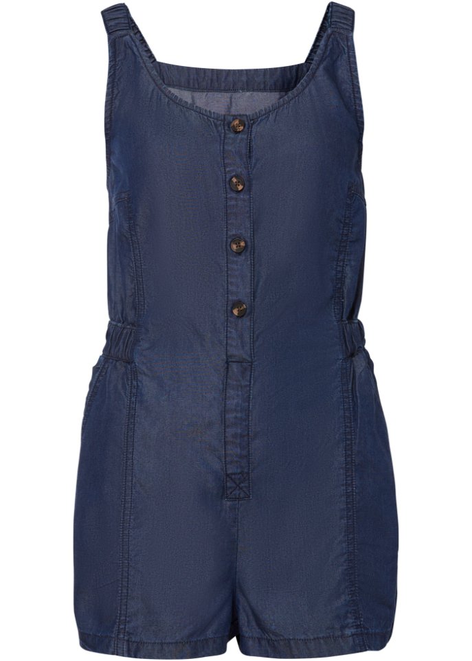 Jeans-Overall aus Lyocell