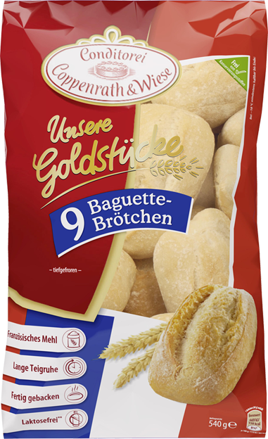 Coppenrath & Wiese Unsere Goldstücke Baguettebrötchen