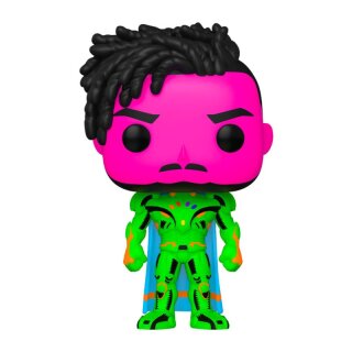 What If...? Super Sized POP! Marvel Vinyl Figur - Infinity Killmonger (Blacklight)