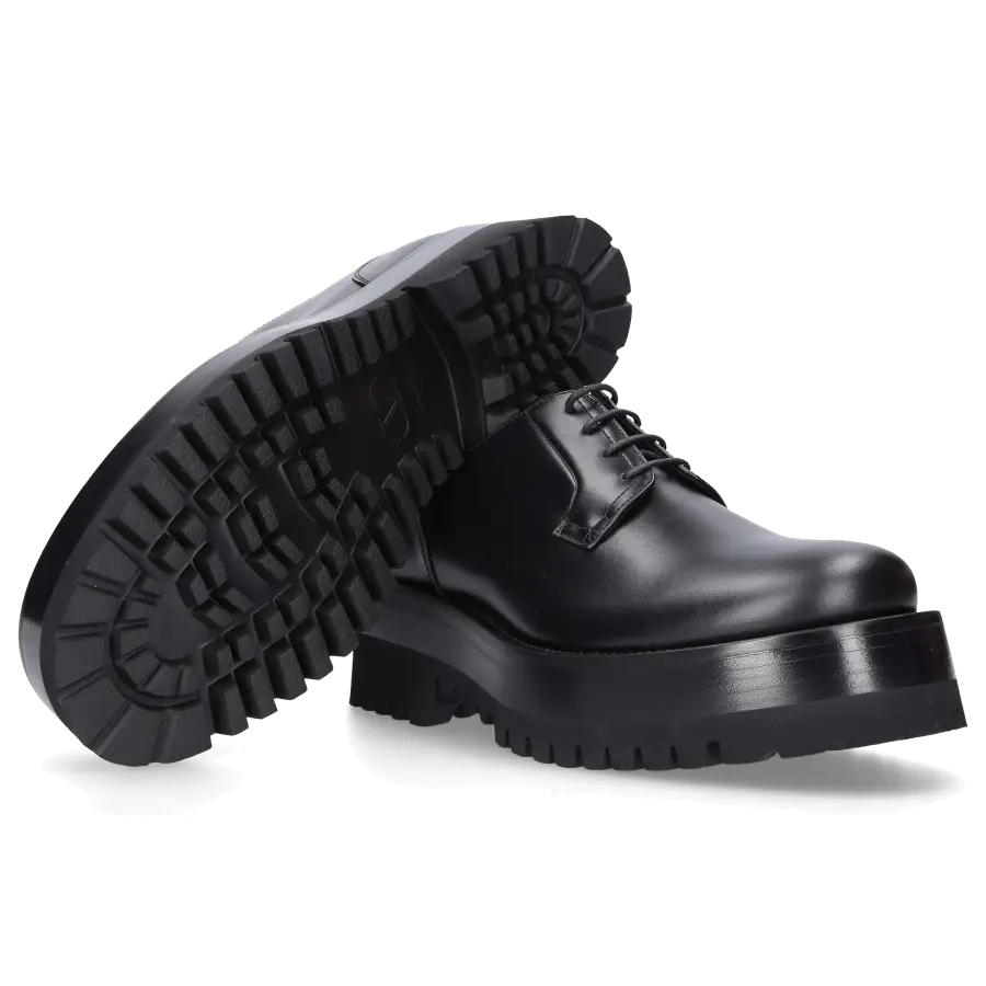 Valentino Garavani - Businessschuhe Derby UPRAISE Kalbsleder - schwarz