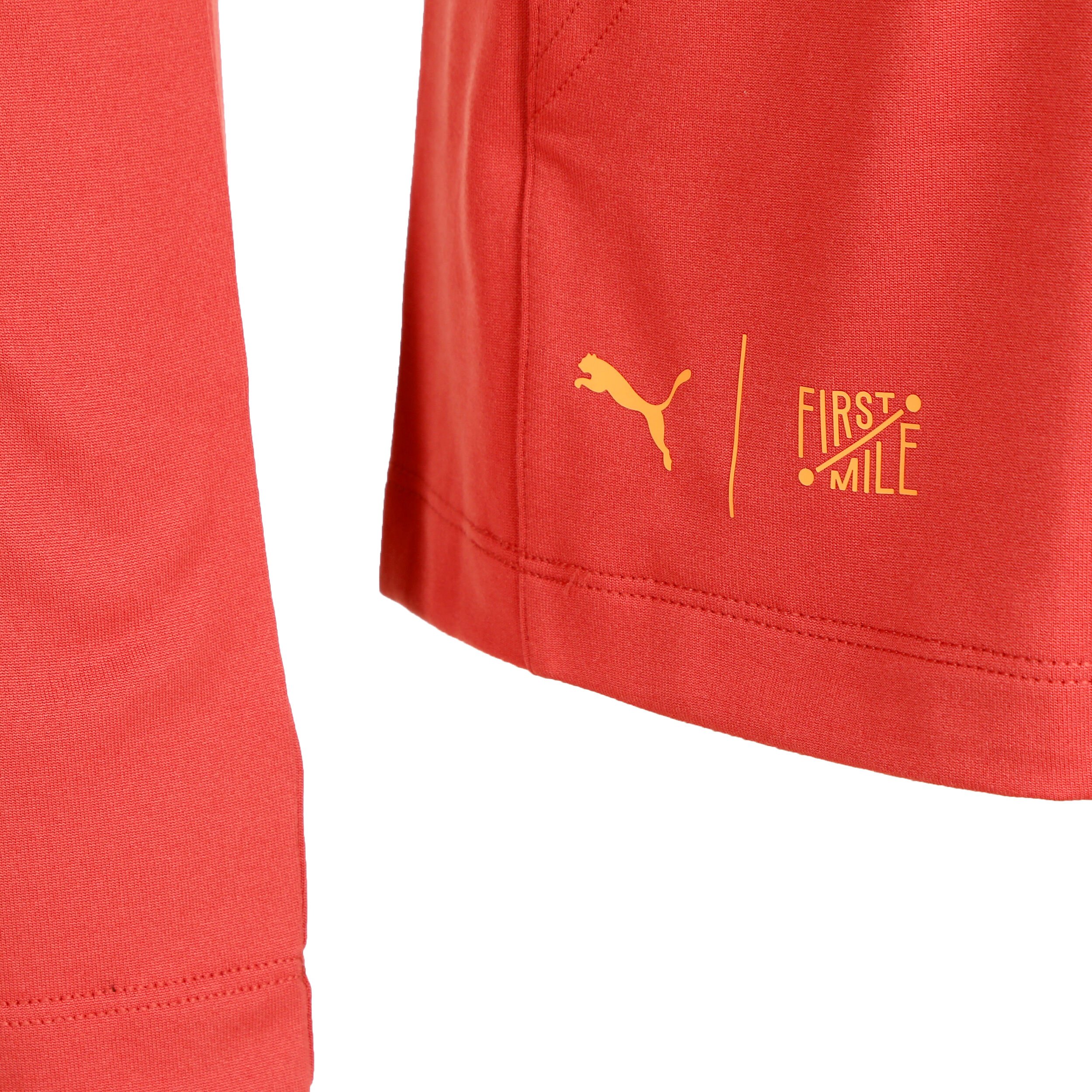 First Mile Mid Layer Lauftop Herren - Rot