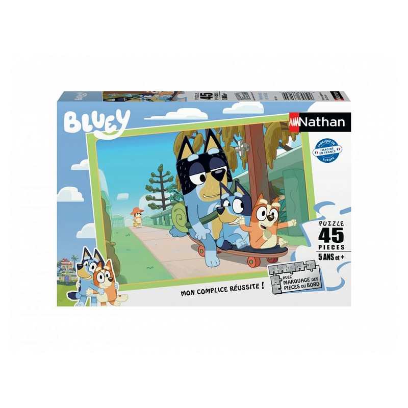 Puzzle après-midi en famille Bluey 45 pièces