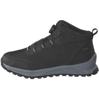 Run Lifewear Schnür Boots in schwarz