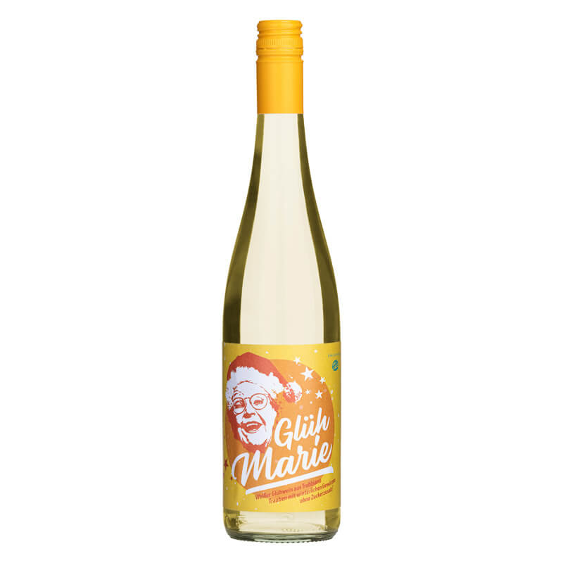 „Glüh Marie“ Glühwein aus Weißwein 0,75l Flasche